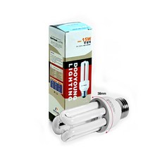 돌려끼우는 삼파장 램프 EL 11W~15W 슬림 전구, 전구색, 1개