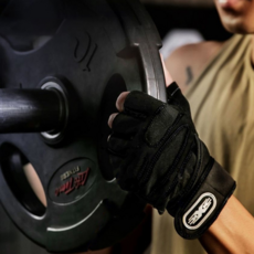 논슬립 웨이트 턱걸이 운동 장갑 헬스 철봉 보호, L