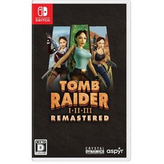 Nintendo Switch 古墓奇兵 1-3 移植版 復刻版 簡中版, 一般版 日文封面