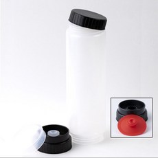 샘스 WALLPO 거꾸로 소스통 350ml 굵은소스용 들기름병 업소용소스통, 1개