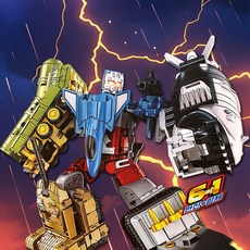 메가배틀 변신 6종 합체로봇, 1개