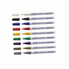 팁페인트 마카 1mm 9종 페인트도구