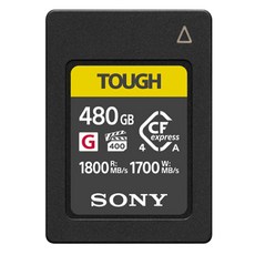 소니 CF카드 CEA-G240T CEA-G480T Type A 메모리 G시리즈 터프 CFexpress 4, 1개, 480GB