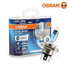 오스람 쿨블루 인텐스 전조등 H4 / 조명 전구 상향등 han+2924uf