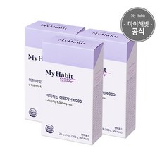 마이해빗 액티브 아르기닌 6 000 (14포), 3개, 350g