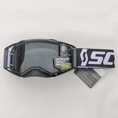 scott 斯科特越野摩托車護目鏡PROSPECT風鏡速降山地車防風鏡 護目鏡 防風眼鏡 運動眼鏡, 全黑框 灰片, 1個