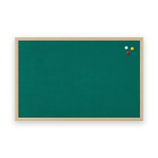 [보드뱅크]융 게시판(자석용) 60x45 무늬목프레임(미송신형)