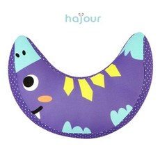 하쥬르 반달 목쿠션 / 안전벨트베개 - 티라노, 단품