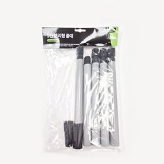 페인트메이트 프로 페인트 로라 롤러 장대 5단 분리형 연장 폴대, 10개