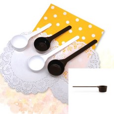 커피 계량스푼 8g 다크 브라운 소 1EA 계량수저 계량용품, 1개