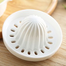 陶瓷手動榨汁器 檸檬柳丁壓汁器 寶寶果汁機 家用榨汁杯 (瑕疵), 1個