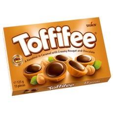 Toffifee 焦糖榛果牛軋巧克力, 1盒, 125g