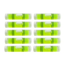 NOV- 미니 물 수평계 소형 수평기 수평 확인 레벨 측정기, 10개