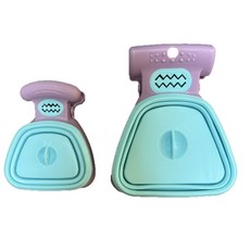 狗狗拾便器 遛狗戶外清理工具, 藍色小號, 1個
