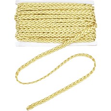 자수 레이스 트림 튤 오픈워크 레이스 민족풍 트림 DIY 의상 장식 웨딩, 1개, 금밧줄