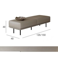 거실 카페 북유럽 벤치 긴의자 프레임 대기실, 컬러 사이즈 커스텀