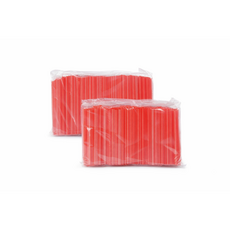 커피스틱 머들러 레드 12cm 벌크포장 일회용 커피빨대 카페용, 2개, 1000개