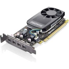 레노버 그래픽 카드 쿼드로 P6202 GB GDDR5 저전력 프로파일 4개 미니 디스플레이포트 씽크스테이션 P320 30BJ 30BK 30BS용 P330 30C7 30C8 30