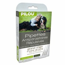 Pilou 法國皮樂 犬貓滴劑 第二代加強版 寵物滴劑, 1個, 中大型犬5mlx3支
