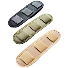 숄더 에어 메쉬 패드 등산 배낭 통풍 어깨 패널 2개한세트, 블랙