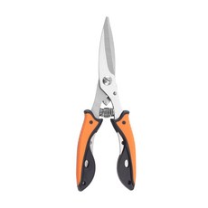 家用多用途 420J2不鏽鋼刀刃 舒適握把, 1個, 橙色手柄修枝剪