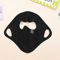 3D冰絲防曬面罩狐型加大冰感透氣護眼角抑菌防紫外線薄款V臉面罩