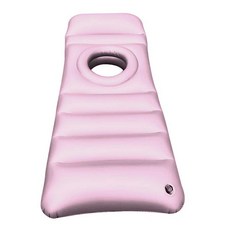 엉덩이 풍선 매트리스 구멍있는 쿠션 회복 치질 수술, 핑크 펀칭 지름 36cm
