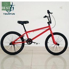 스턴트자전거 초보자 선수용 액션 바이크 20인치, 단일사이즈, 레드 블랙, 1개