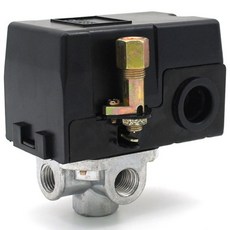 콤프레샤 압력 자동 스위치 4구 (측면스위치형), 1개