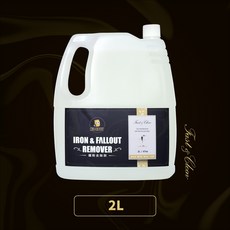 NOSPOT 鐵粉去除劑 2000ml｜鋼圈清潔劑 輪框清潔劑 汽車美容清潔組, 1個, 2L