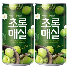 웅진 초록매실 180ml x 60캔입 (30캔x2박스) ohx+423tF