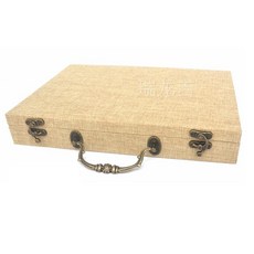 영정사진보관 영정 정리함 보관함 영정사진보관함, 1개, 그레이린넨내부사이즈32x23x4cm