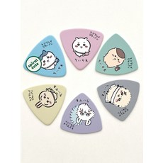 일본 치이카와 먼작귀 캐릭터 기타피크 통기타 일렉 베이스 0.96mm, 모몽가 퍼플