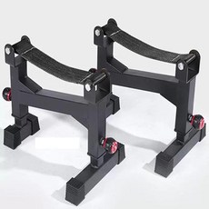 슬링랙 데드랙 바벨받침대 스쿼트 바벨잭 역기 충격방지 홈짐 헬스장 피트니스, 블랙 한 쌍, 1개