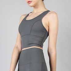 요가 브라탑 나시 스포츠브라 필라테스 운동복 상의 빅사이즈 크롭탑 캡나시