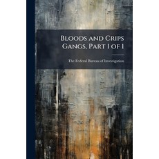 (영문도서)Bloods and Crips Gangs Part 1 of 1 Paperback, Hutson Street Press, English, 9781025145792