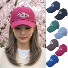 국내정품 이미스 모자 톤온톤 와펜 볼캡 EMIS