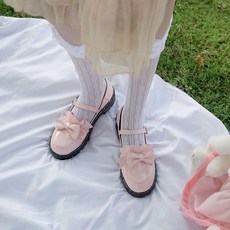 英倫學院風豆豆鞋 兒童 中大童款 黑色小皮鞋 學生娃娃鞋