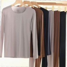 남성내복 남성 겨울 슬림핏 이너웨어 스판 내복 얇은 내의 상하의