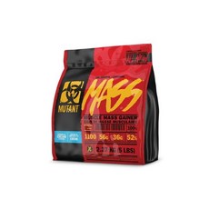 캐나다 MASS 뮤턴트 매스 쿠키 & 크림 5파운드, 1개, 2.27kg