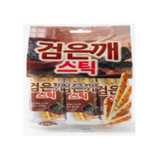 담백한 검은깨스틱 192g(개별포장 대용량), 4개, 192g