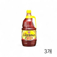 오뚜기 스위트칠리소스 2.1Kg X 3개 샤브샤브 소스, 1세트