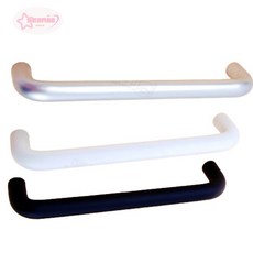 서락 ㄷ자봉손잡이 수납장손잡이, 01) 실버/96P