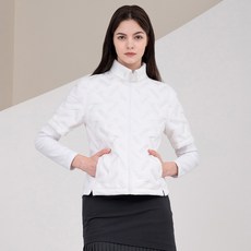 (여성)반팔 튜브 구스 다운 점퍼_HC3WJP002