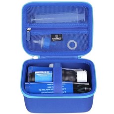 Sawyer Products 미니 정수 시스템용 필터 음료 빨대를 위한 보호 휴대 스퀴즈 파우치 및 기타 액세서리(박스만 해당) (블루) 207960, 블루