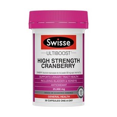 Swisse Ultiboost高濃度蔓越莓膠囊 25000mg, 30 件, 1個