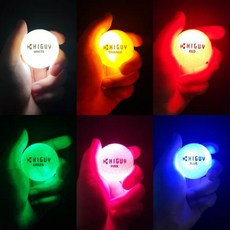 하이가이 LED 골프공 야광 골프 볼 빛나는 야간 라운딩 발광 컬러 공, 색상 : 핑크
