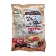 칠갑농산 냉천골 쌀로 수제비, 2개, 500g