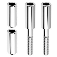 [아마존4.5+ 미국출고 224056] 5.1cm(2인치) 오토바이 미러 라이저 높이 익스텐더 어댑터 키트 할리 데이비슨 투어링 소프테일 스포츠스터 다이나 1982-업 모델과, [아마존4.5+ 미국출고 224056] 5.1cm(2인