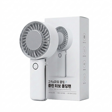 아이홈즈 big 아이스 냉각 휴대용 선풍기 4000mAh대용량, 화이트, big냉팬